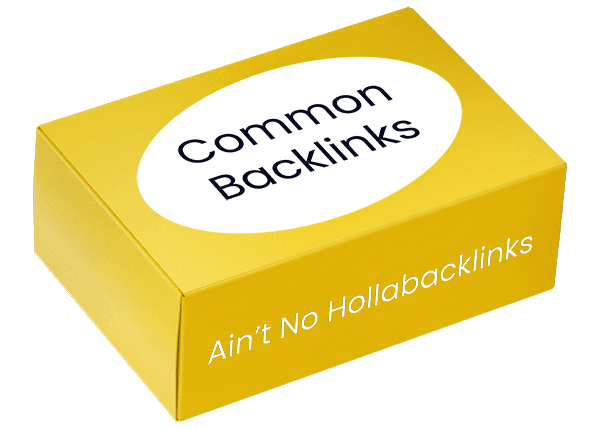 Common Backlinks Package