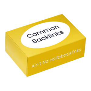Common Backlinks Package