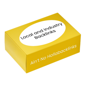Local and industry backlinks