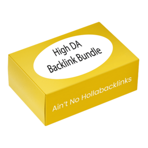High DA Backlink Bundle